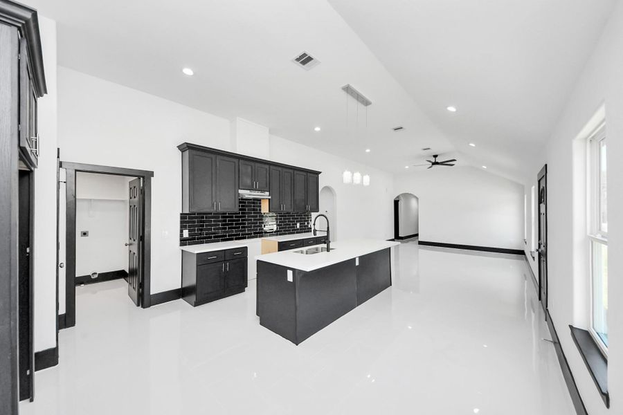 Furnished interior view inside a new home in , Splendora (Image 8).