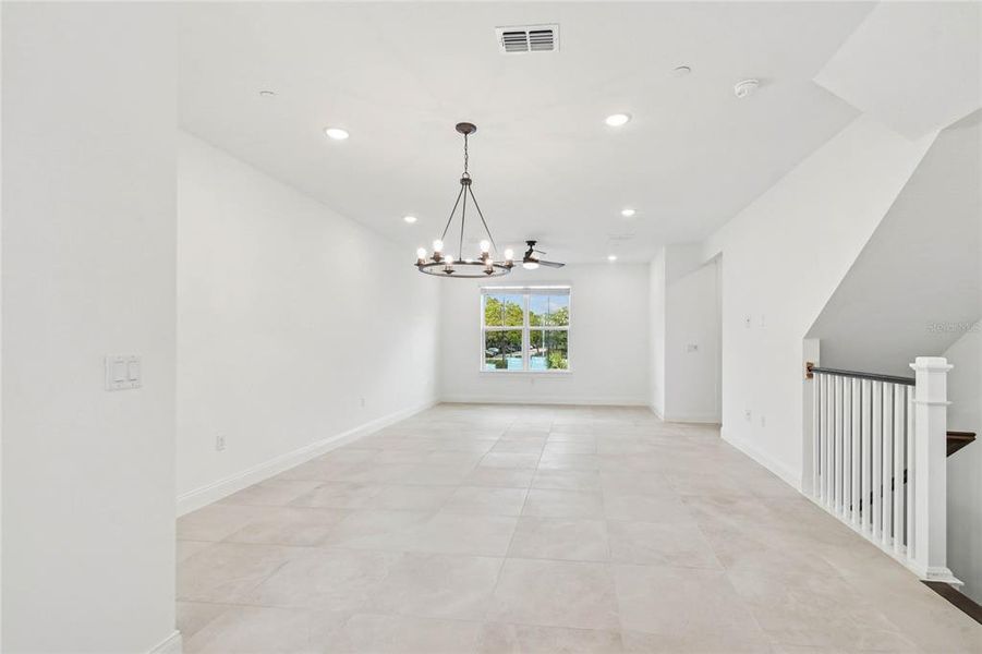 Spacious, unfurnished interior of a new home in Townes at Northlake, Oviedo (Image 19).