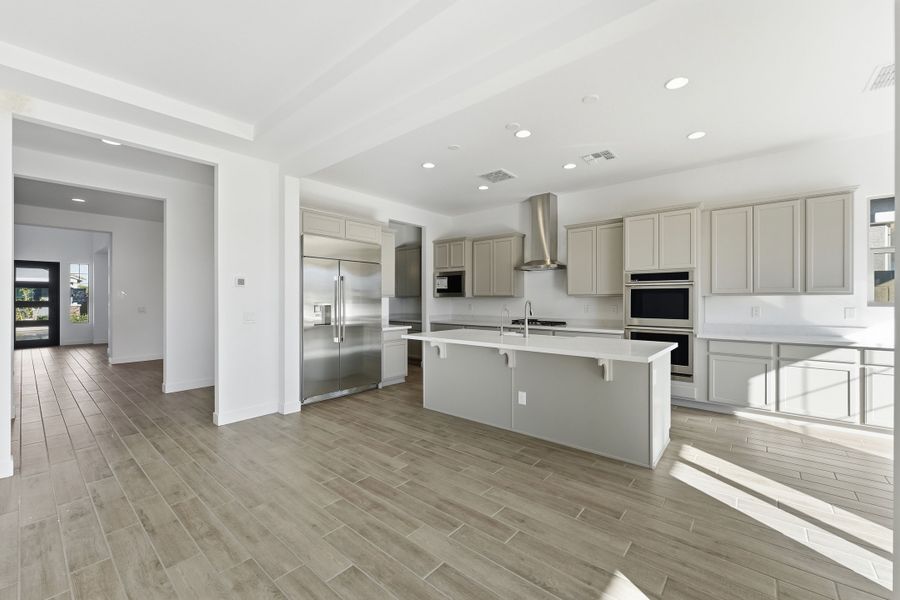 Furnished interior view inside a new home in Ellsworth Ranch, Queen Creek (Image 13).