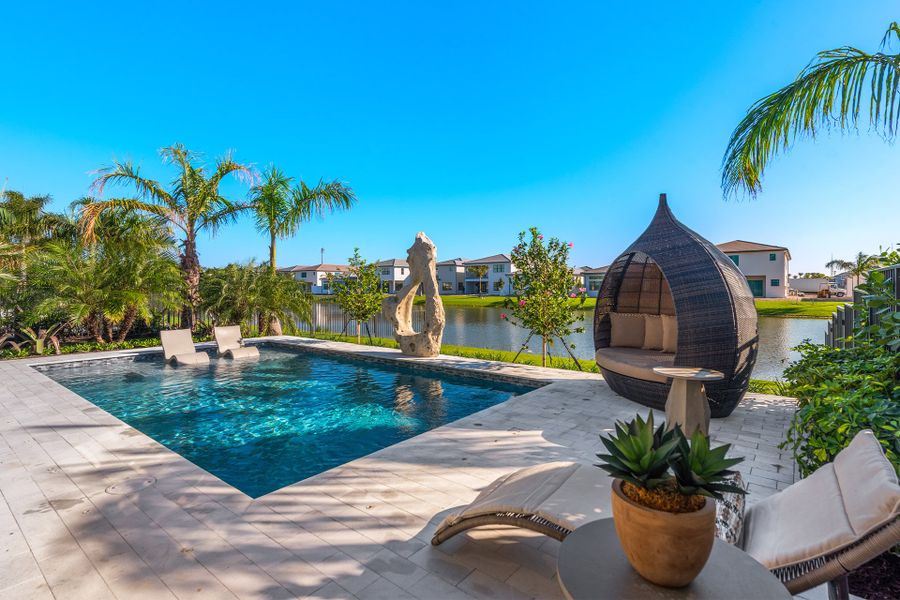 Community amenities associated with the Capri by GL Homes in Lotus Edge, Boca Raton (Image 16).