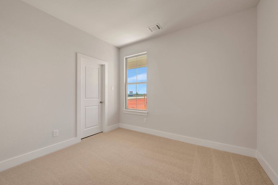Spacious, unfurnished interior of a new home in The Meadows, Denton (Image 23). Spacious, unfurnished interior of a new home in The Meadows, Denton (Image 23).