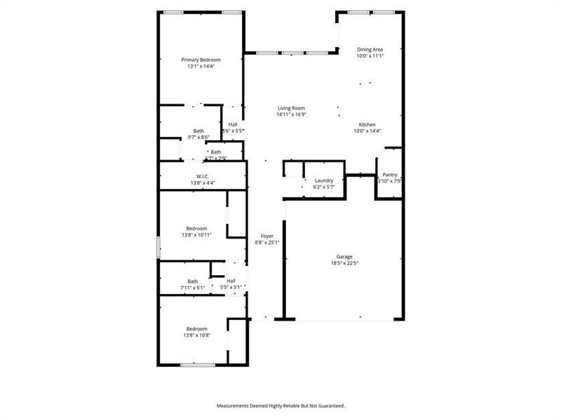 2D floor plan layout of this home in Hurricane Creek: Classic 60s, Anna, TX (Image 3). 2D floor plan layout of this home in Hurricane Creek: Classic 60s, Anna, TX (Image 3).