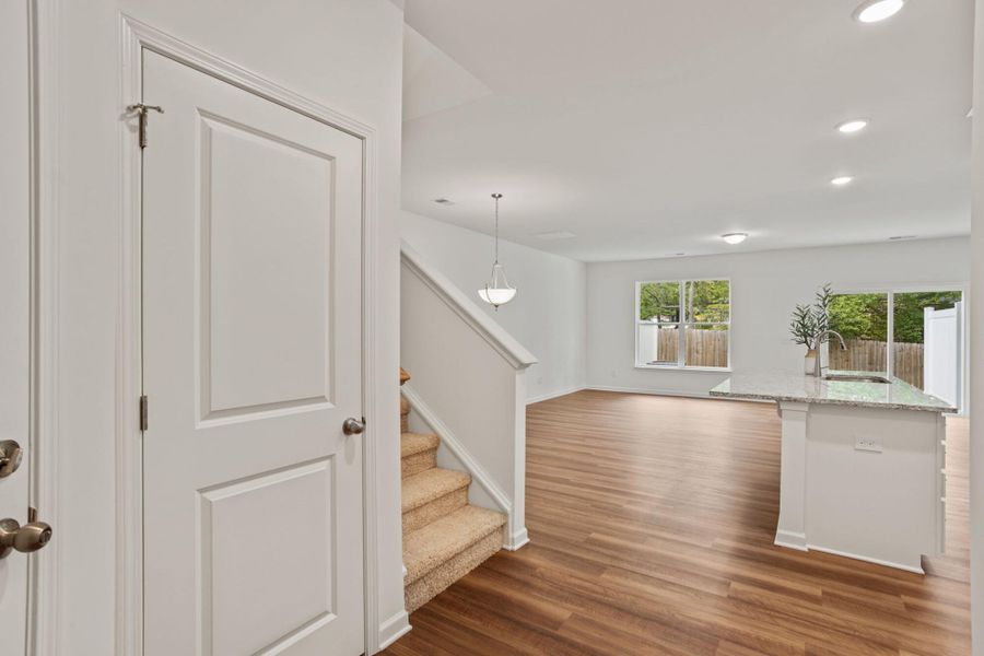 Spacious, unfurnished interior of a new home in East Main Townes, Spartanburg (Image 15). Spacious, unfurnished interior of a new home in East Main Townes, Spartanburg (Image 15).