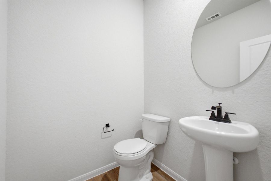 Furnished interior view inside a new home in Megan's Landing, Castroville (Image 13).