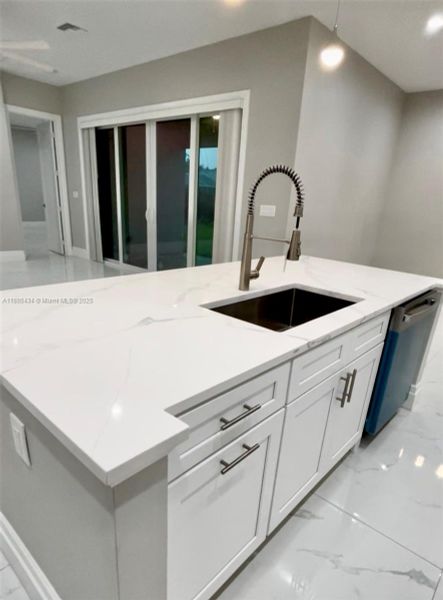 Close-up of interior finishes inside a home in , Port St. Lucie (Image 23).