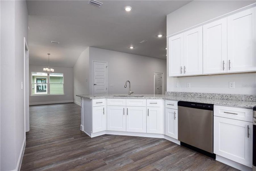 Furnished interior view inside a new home in Country Way South, Newberry (Image 8).