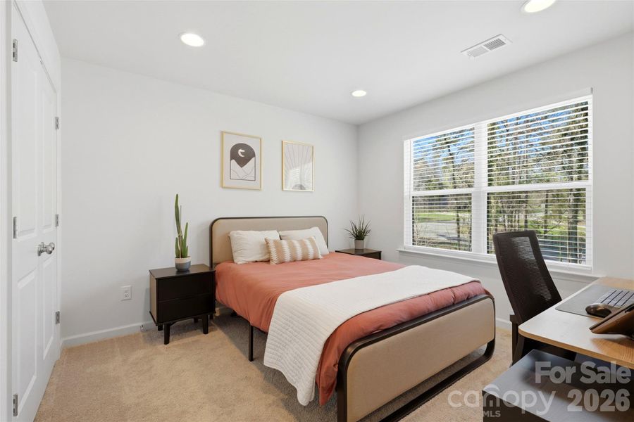 Furnished interior view inside a new home in , Charlotte (Image 15).