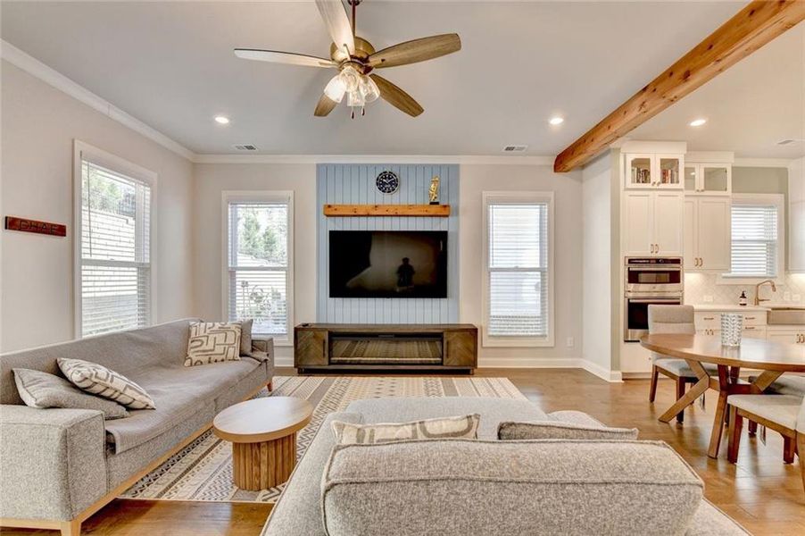Furnished interior view inside a new home in , Duluth (Image 38).