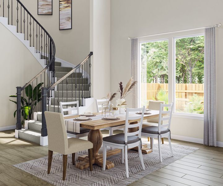 Furnished interior view inside a new home in Jubilee 50′, Hockley (Image 5).