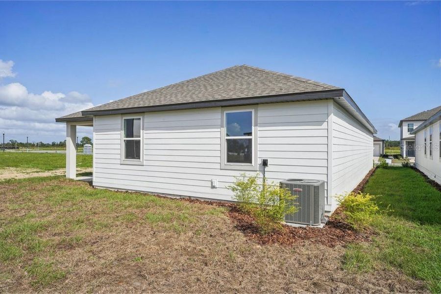 Exterior details and patio area of a home in Trailside, Mount Dora (Image 20). Exterior details and patio area of a home in Trailside, Mount Dora (Image 20).