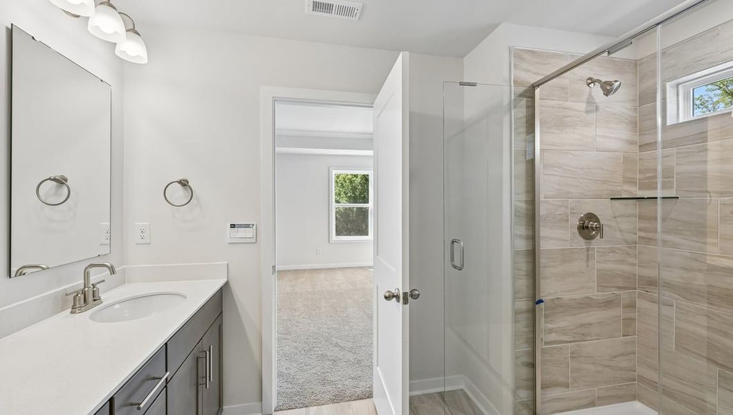 Furnished interior view inside a new home in Oak Grove Hill, Huntersville (Image 11).