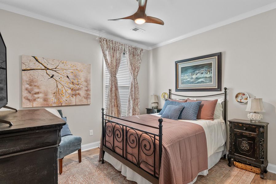 Furnished interior view inside a new home in Sea Island Preserve, Johns Island (Image 36).