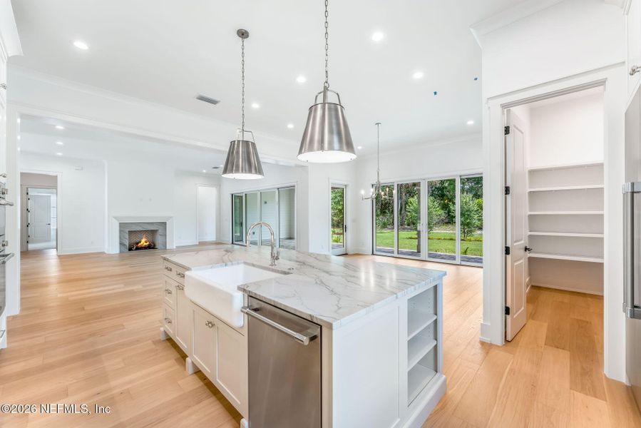 Furnished interior view inside a new home in , Ponte Vedra (Image 15).
