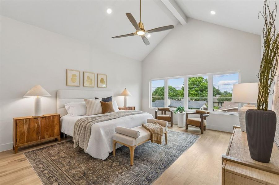 Furnished interior view inside a new home in , Richardson (Image 25).