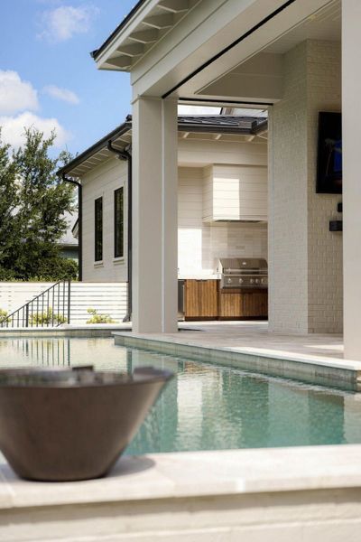 Exterior details and patio area of a home in , Charleston (Image 62). Exterior details and patio area of a home in , Charleston (Image 62).