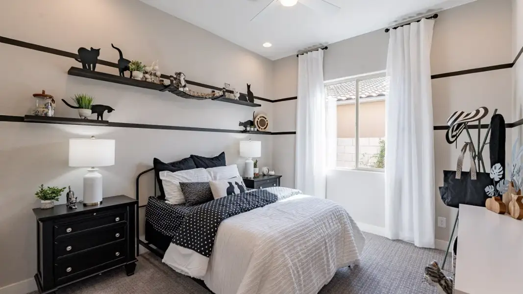 Furnished interior view inside a new home in Hacienda at Estrella, Goodyear (Image 5).