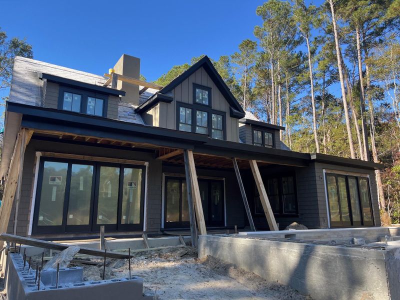 In-progress construction of a new home in , Johns Island, SC (Image 5).
