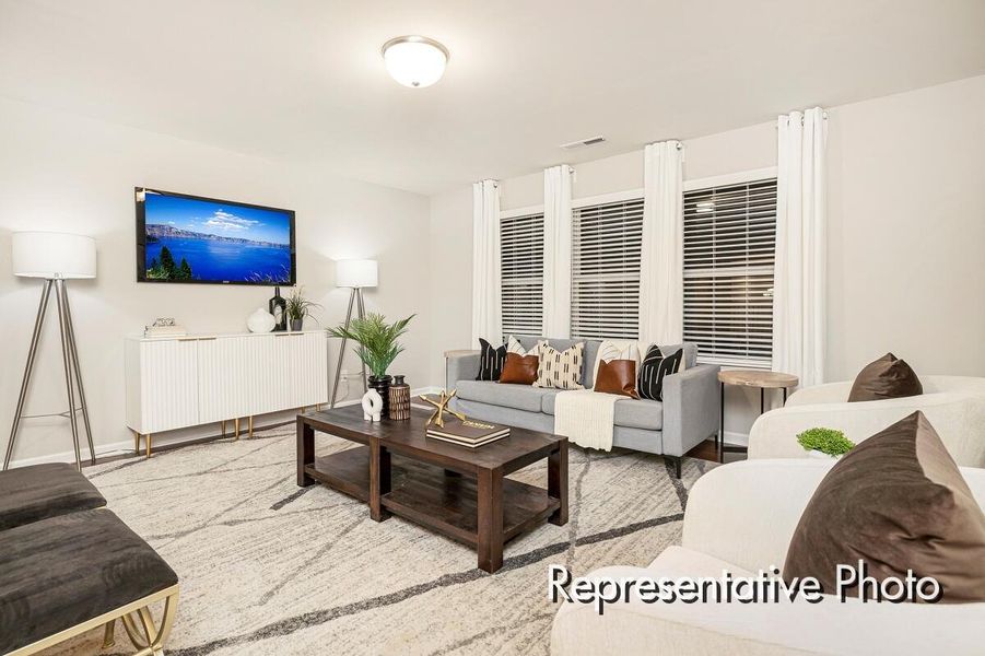 Furnished interior view inside a new home in , Ridgeville (Image 31).