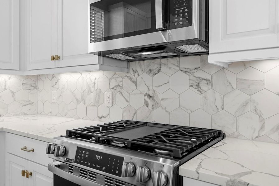 Close-up of interior finishes inside a home in Woodforest, Montgomery (Image 10).