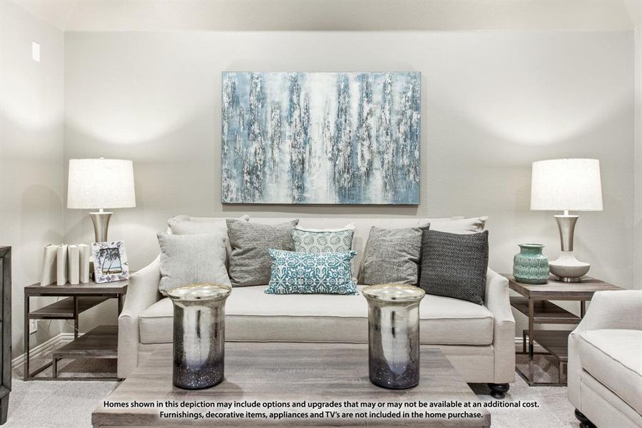 Furnished interior view inside a new home in Somerset, Mansfield (Image 34).