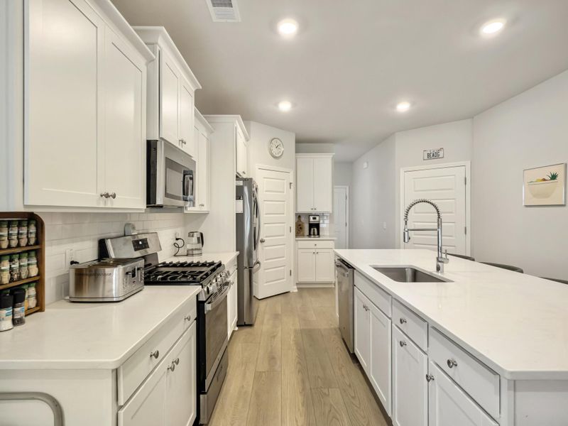 Furnished interior view inside a new home in , Summerville (Image 12).