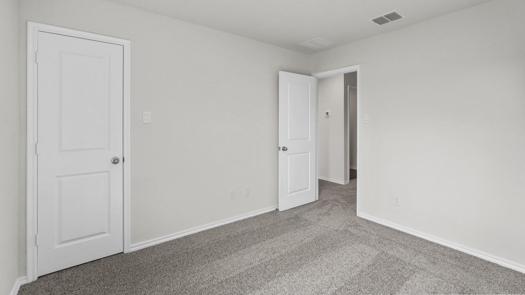 Spacious, unfurnished interior of a new home in Wildcat Ranch, Crandall (Image 22). Spacious, unfurnished interior of a new home in Wildcat Ranch, Crandall (Image 22).