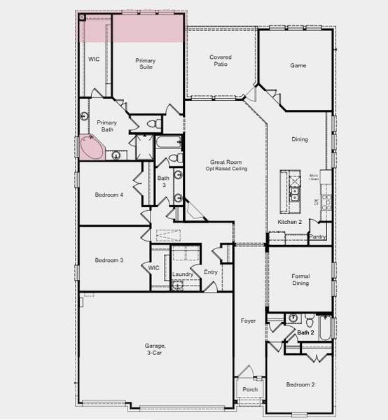 Additional Highlights Include: Extended primary suite and walk-in closet, drop-in corner tub at primary bath, mud set shower at primary bath, buff mortar, custom cabinets, granite countertops, carpet, and Revwood flooring. Additional Highlights Include: Extended primary suite and walk-in closet, drop-in corner tub at primary bath, mud set shower at primary bath, buff mortar, custom cabinets, granite countertops, carpet, and Revwood flooring.