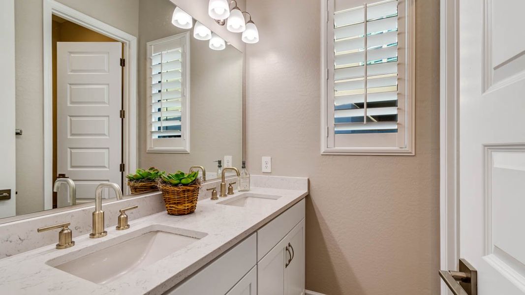 Furnished interior view inside a new home in The Ridge at Stone Butte, Phoenix (Image 26).