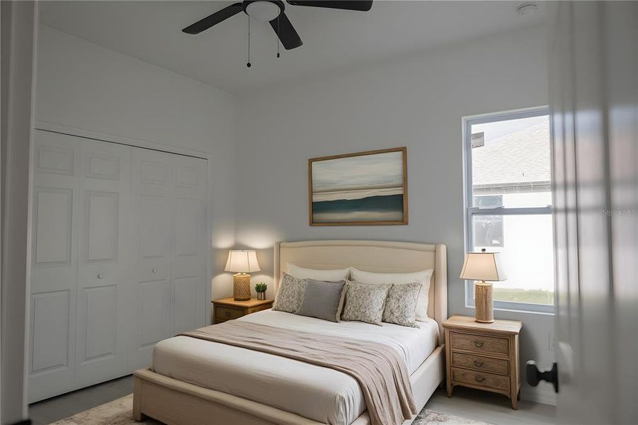 Furnished interior view inside a new home in , Placida (Image 10). Furnished interior view inside a new home in , Placida (Image 10).