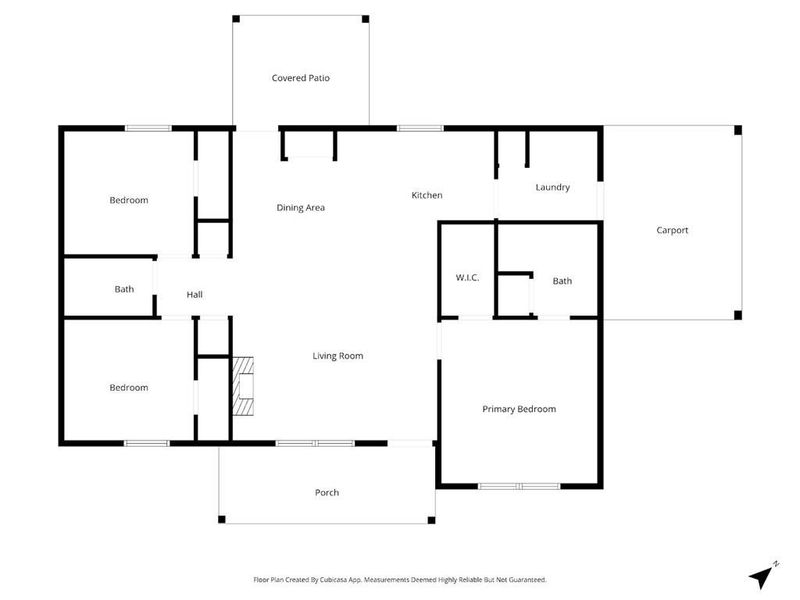 2D floor plan layout of this home in , Dallas, GA (Image 4).