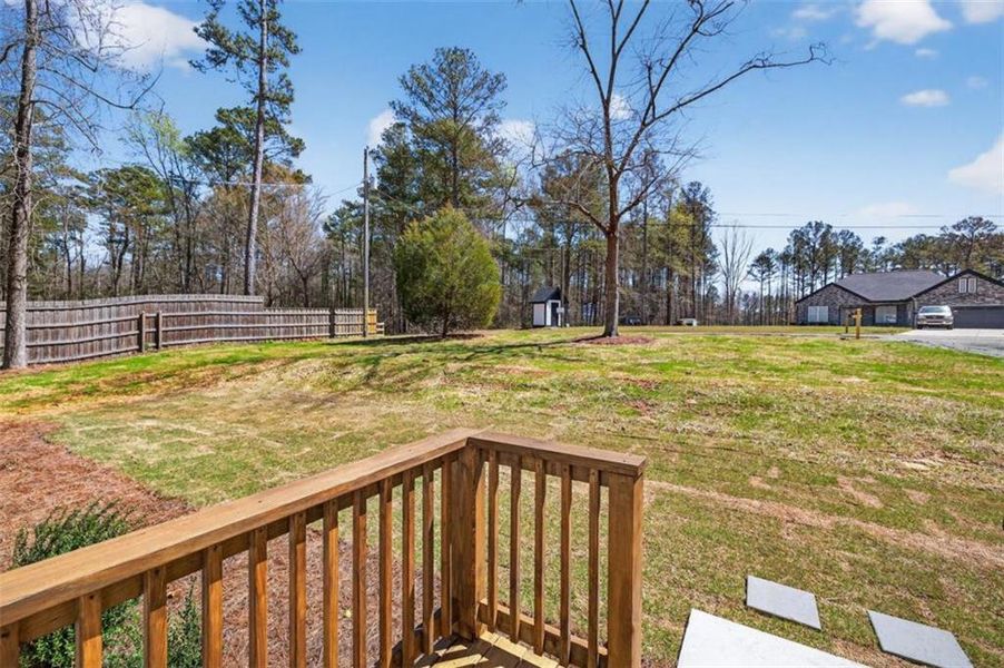 Exterior details and patio area of a home in , Oxford (Image 23).