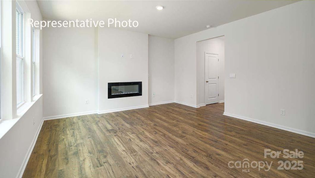 Spacious, unfurnished interior of a new home in Falls at Hickory, Hickory (Image 10).