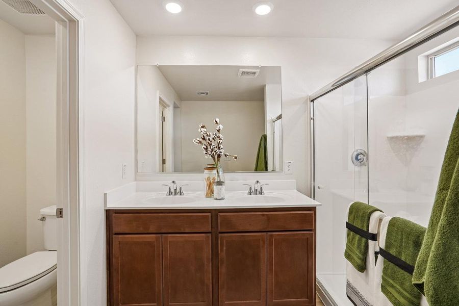 Furnished interior view inside a new home in Bella Camino Traditions, San Tan Valley (Image 10).