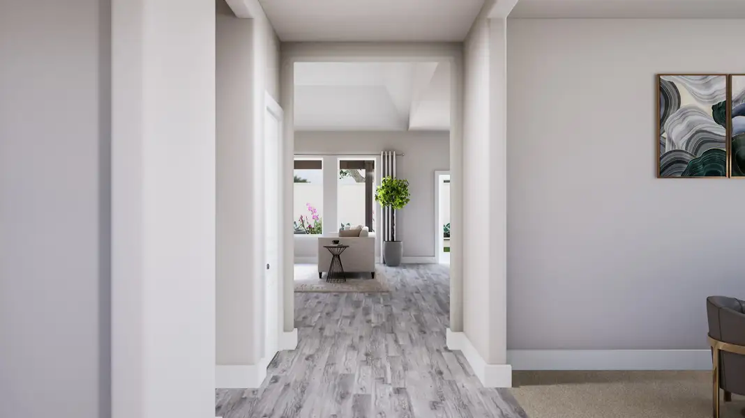Furnished interior view inside a new home in Somerset Park, Rockwall (Image 7).