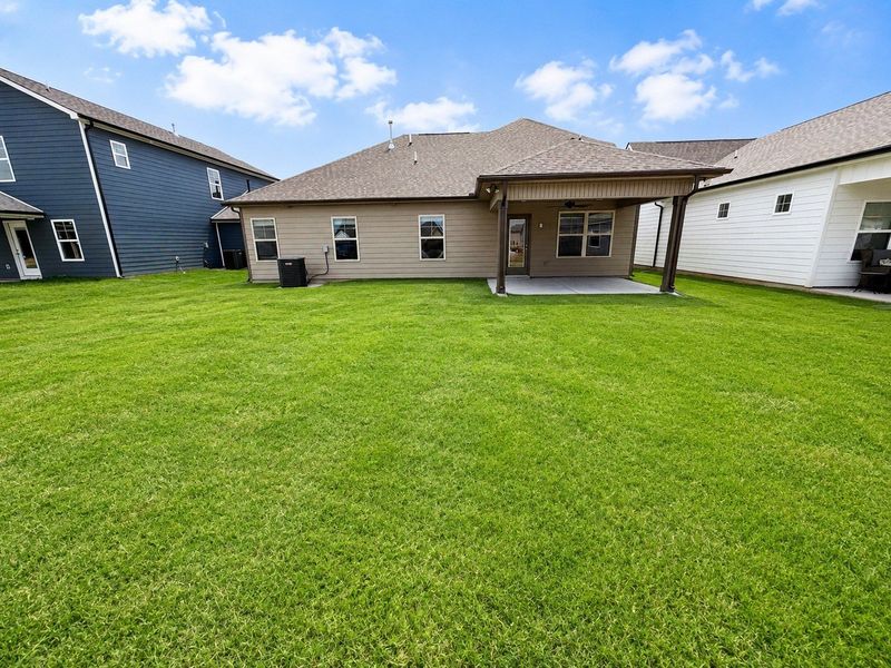 Exterior details and patio area of a home in Salem Landing, Rockvale (Image 3).