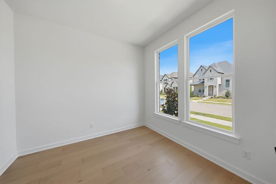 Spacious, unfurnished interior of a new home in Light Farms Brenham - 40' Lots, Celina (Image 19).