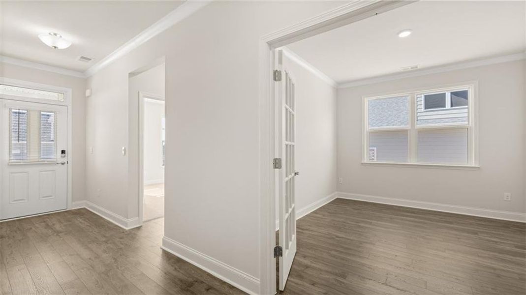Spacious, unfurnished interior of a new home in Oak Ridge Meadows - Active Adult, Locust Grove (Image 16). Spacious, unfurnished interior of a new home in Oak Ridge Meadows - Active Adult, Locust Grove (Image 16).
