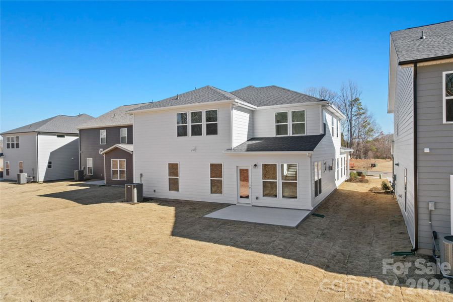 Exterior details and patio area of a home in Elmbrook, Indian Trail (Image 4).