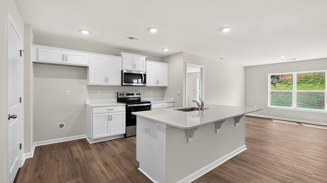 Furnished interior view inside a new home in Gibson Grove, Laurens (Image 6).