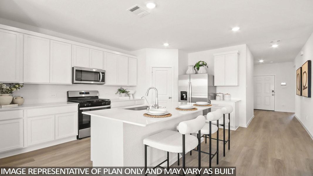 Furnished interior view inside a new home in Medina, Dayton (Image 10).
