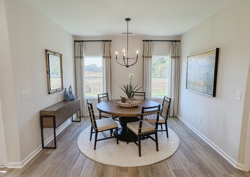 Furnished interior view inside a new home in Jackson Hills, Clarksville (Image 17).