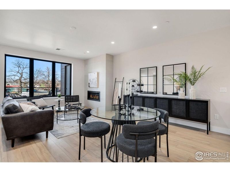 Furnished interior view inside a new home in , Loveland (Image 14).