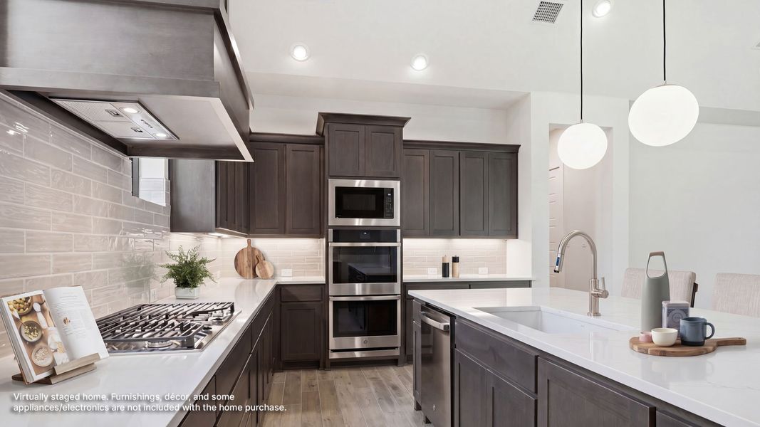 Furnished interior view inside a new home in The Parks at Wilson Creek, Celina (Image 5).
