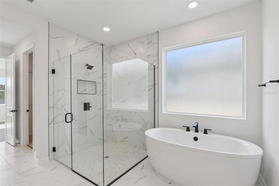 Furnished interior view inside a new home in Primrose at Longleaf, New Port Richey (Image 27).