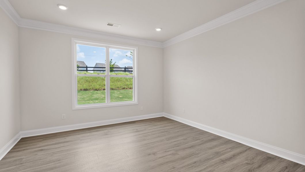 Representative unfurnished interior of a home built from the Robinson by D.R. Horton in The Villas at Pine Valley, Boiling Springs (Image 23).