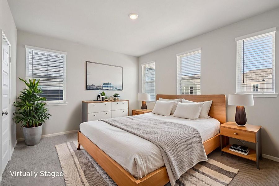 Furnished interior view inside a new home in Kemah Crossing - Luxe Series, Kemah (Image 17).