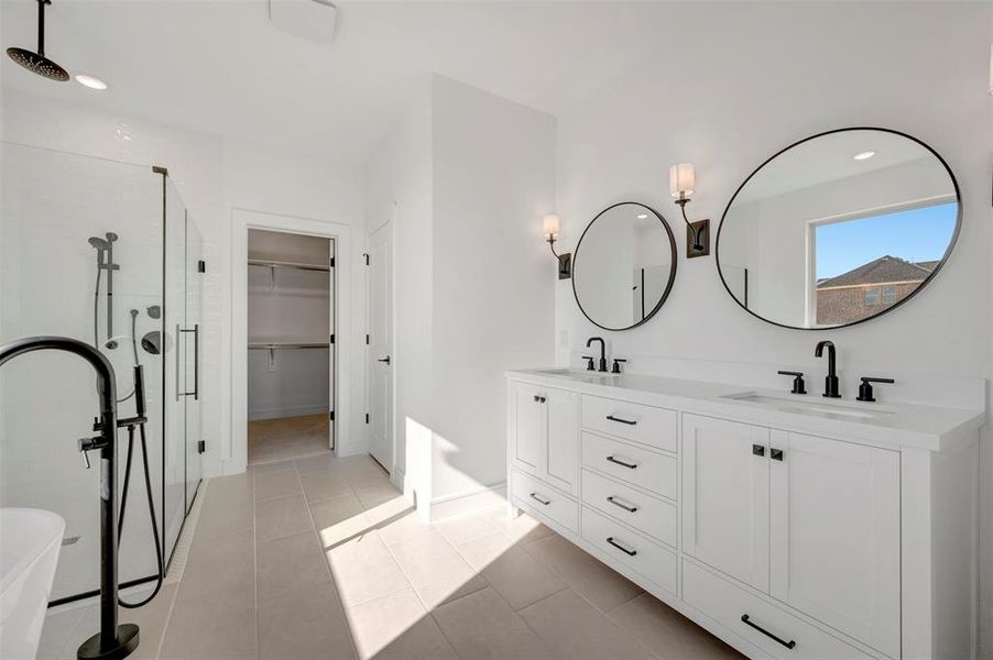 Furnished interior view inside a new home in Timberbrook, Justin (Image 15). Furnished interior view inside a new home in Timberbrook, Justin (Image 15).