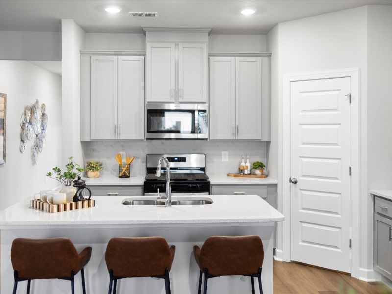 Furnished interior view inside a new home in Maxwell Commons, Easley (Image 3).