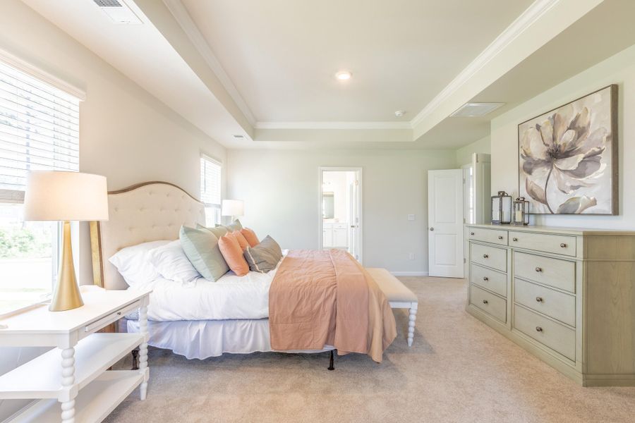 Furnished interior view inside a new home in Mallard Crossing, Summerville (Image 15).