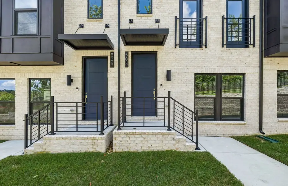 Exterior details and patio area of a home in Skyline, Nashville (Image 3). Exterior details and patio area of a home in Skyline, Nashville (Image 3).